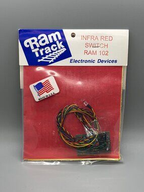 Vintage SINGLE Ram Track Infra Red Switch RAM 102 Electronic Device